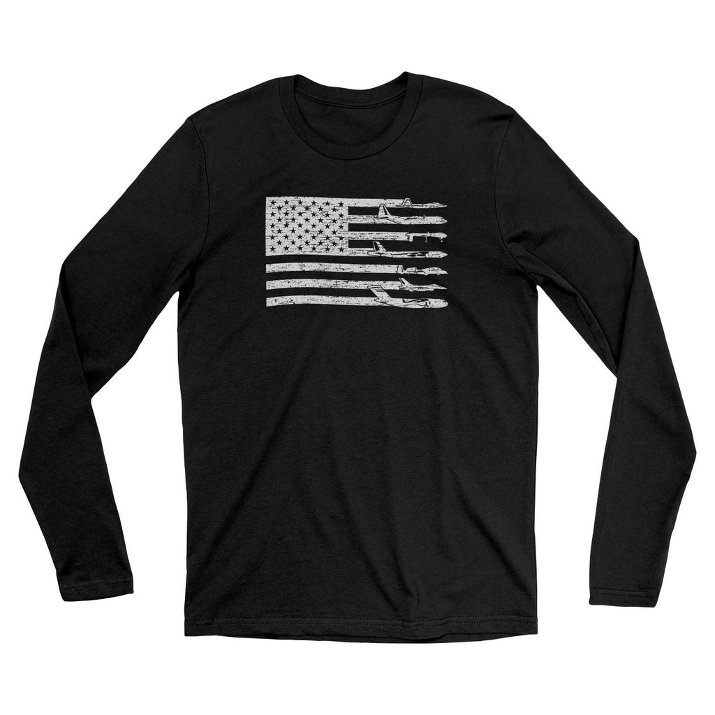 Air Force Flag Long-Sleeve T-Shirt