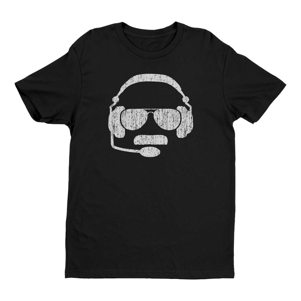Headset, Glasses, Stache T-Shirt
