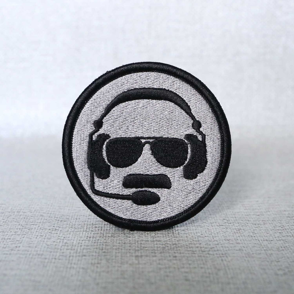Headset, Glasses, Stache Patch - Gray/Black