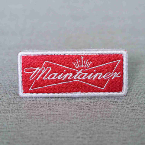 Maintainer Patch - Red/White