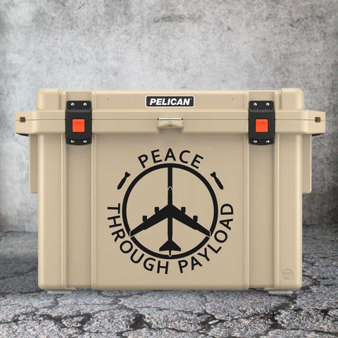 Peace through Payload Decal