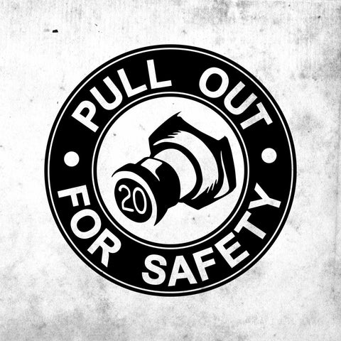 Pull Out For Safety Decal
