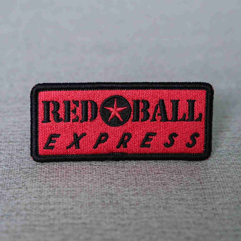 Red Ball Express Patch - Red/Black