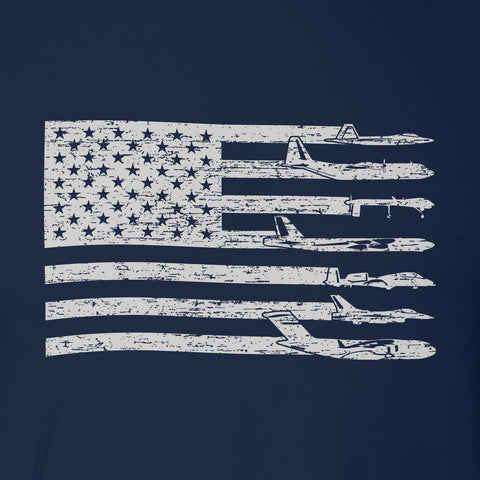 Air Force Flag Long-Sleeve T-Shirt