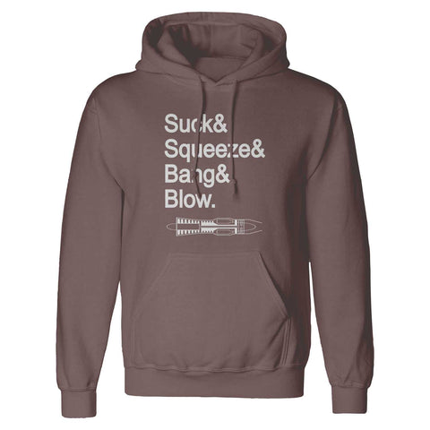 Suck Squeeze Bang Blow Hoodie
